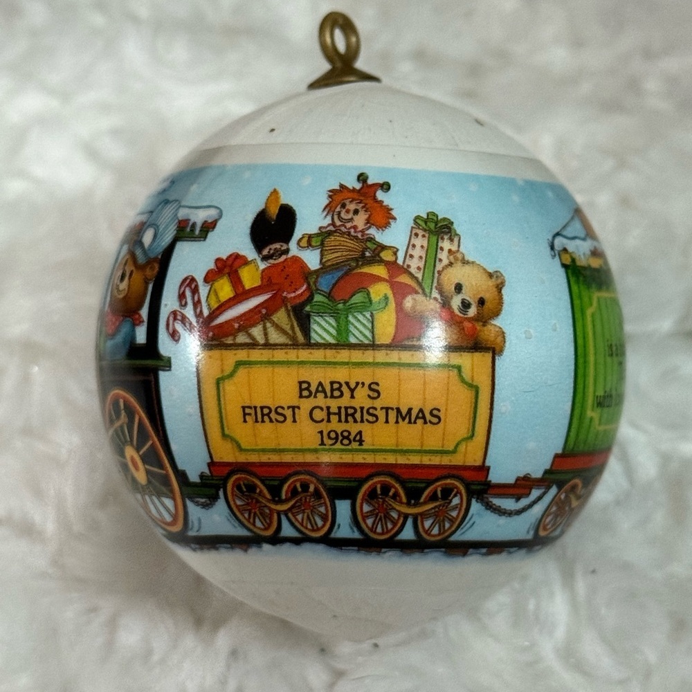 Baby's First Christmas Ornament - Multicolor